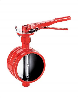 涡轮沟槽信号蝶阀