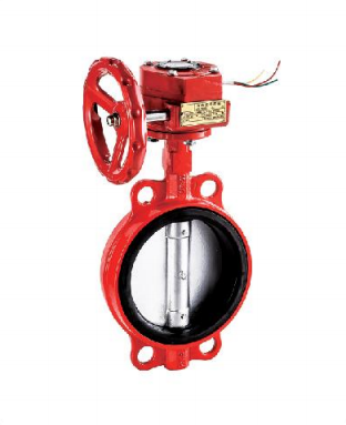 涡轮沟槽信号蝶阀