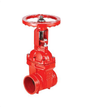 沟槽软密封闸阀